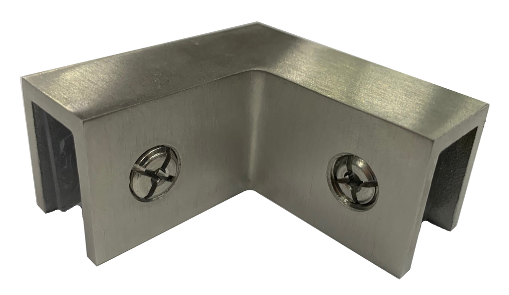 MD M003 SSS - Conector aliniere balustrada sticla-sticla 90* (10-13mm) SSS