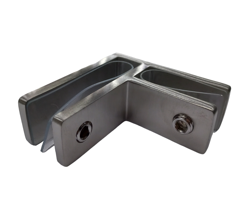 MD M006A-90 - Conector aliniere balustrada sticla-sticla 90* (10-13mm) SSS