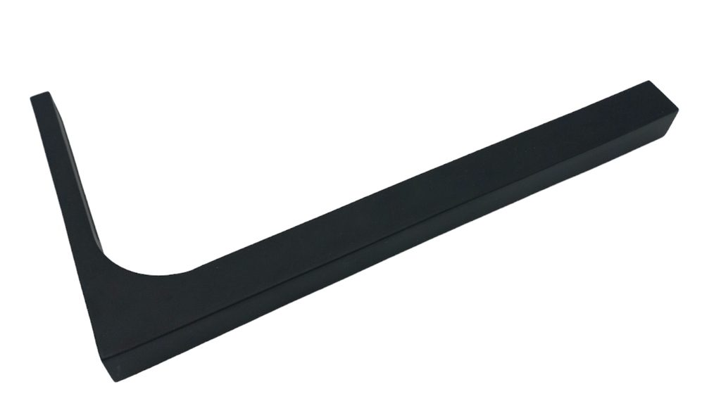 MD M010-L BLACK Conector stabilizare invisible perete - sticla STANGA