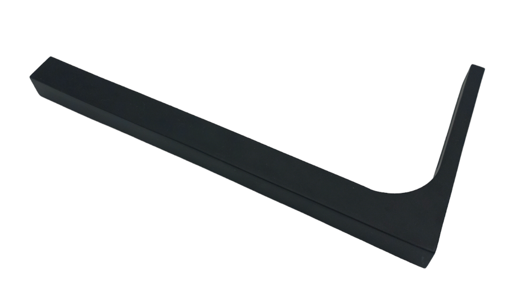 MD M010-R BLACK Conector stabilizare invisible perete - sticla DREAPTA