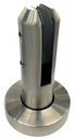 MD SC-14 SSS Montant balustrada sticla h160mm (sicla 10-13.5mm) ROTUND