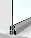 MW5500 Profil suport balustrada sticla 8-10mm ANODIZAT