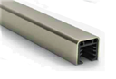 PR6540-16 profil mana curenta tip U cu garnitura sticla 16mm BRONZ