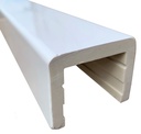 Prag compozit, WHITE, 1500x1200x60x50mm