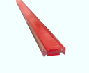 Profil H transparent din policarbonat cu banda adeziva dubla 3M *10mm, 3mt