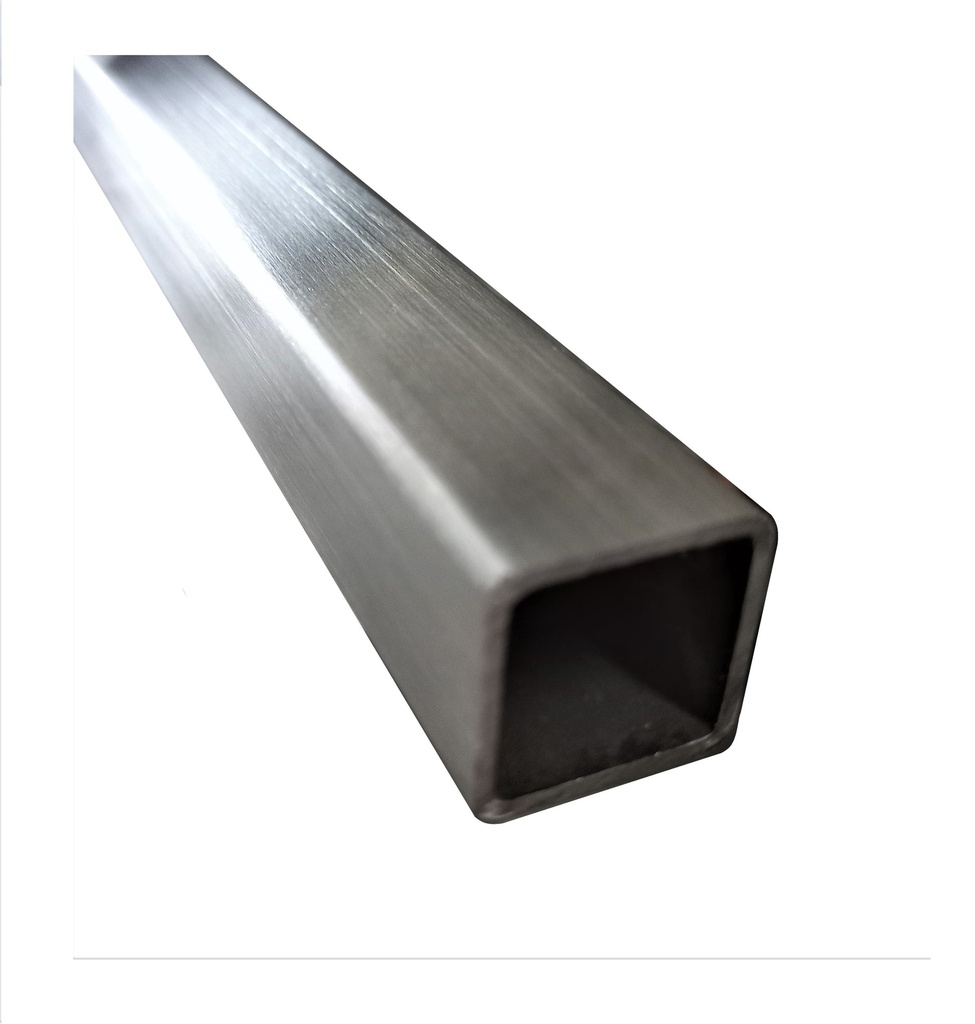 PROFILE STAINLESS STEEL 20x20x1.5 / SATIN 1mt