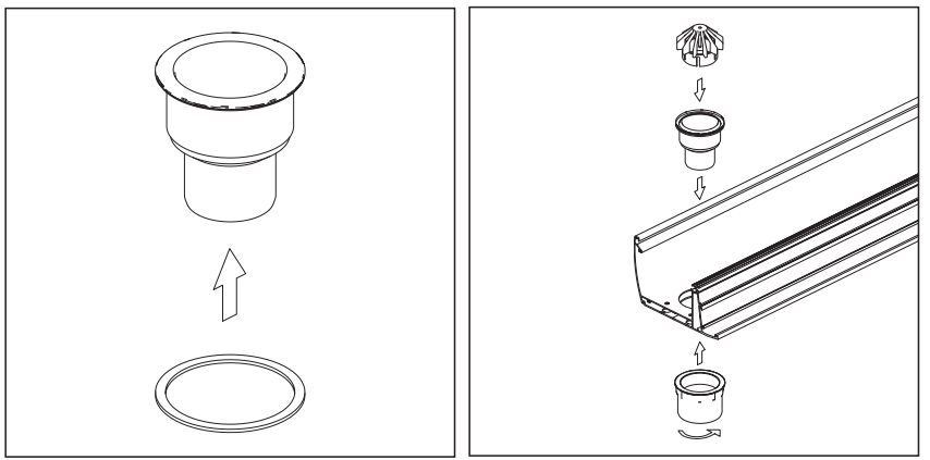 Set evacuare jgheab AG Premium
