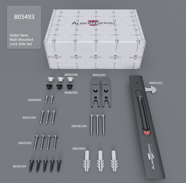 Set incuietoare blocator Slider Next, tip SLIDE MASTER
