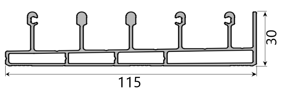 Md 30x115 sina de glisare(inferioara/superioara), , slider next