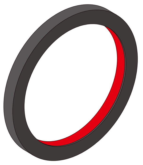 A534 OPK PS Maner rotund sistem glisant d. 135mm, banda adeziva