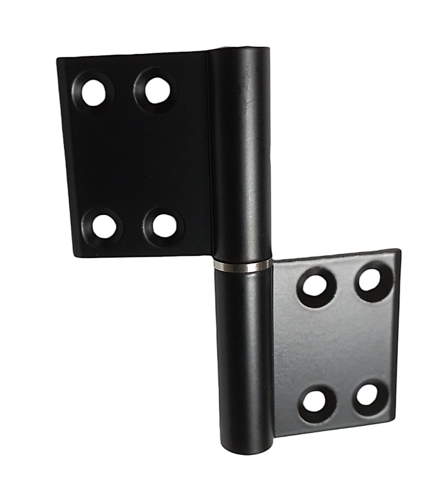 Balama aplicata din aluminiu tip fluture 10-109 BLACK