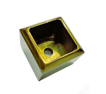 MD 304B Flansa perete - mana curenta 30x28 aluminiu GOLD