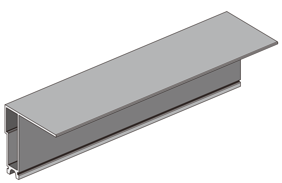 A226 OPK PS - Profil capac superior usa invisible