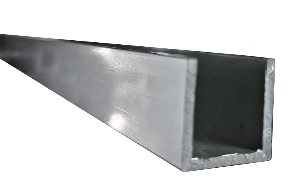 Profil U aluminiu 20x20 SATINAT 