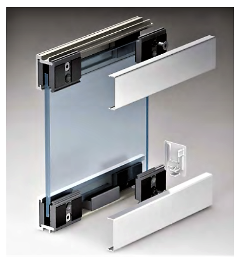 MD ALT115B Profil Perimetral tip menghina BLACK