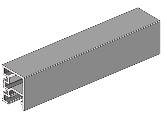 A350 C OPK PS Profil perete sistem telescopic , COPPER