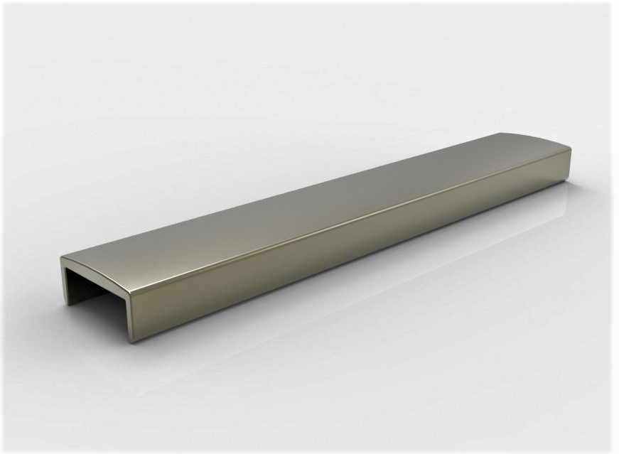 MD 103B/16 Profil mana curenta din aluminiu BRONZ sticla 16mm