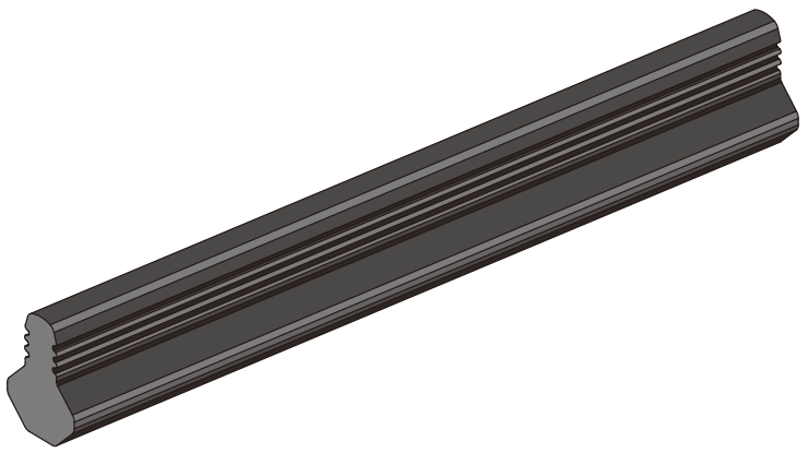 A405 OPK PS  Gasket for A206 corner profile