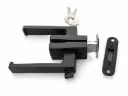 MAG/L01 B Incuietoare orizontala magnetica pentru profil perimetral (Black) 