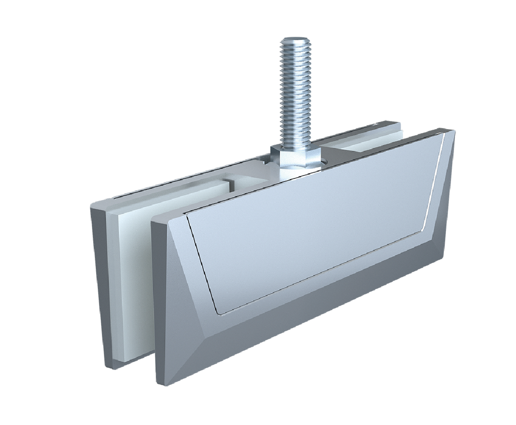 Clema prindere sticlă OPK E-Space cu capac decorativ, 1 usa