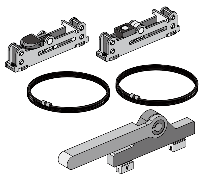 CN122840A OPK PS Set incuietoare pentru usa armonica