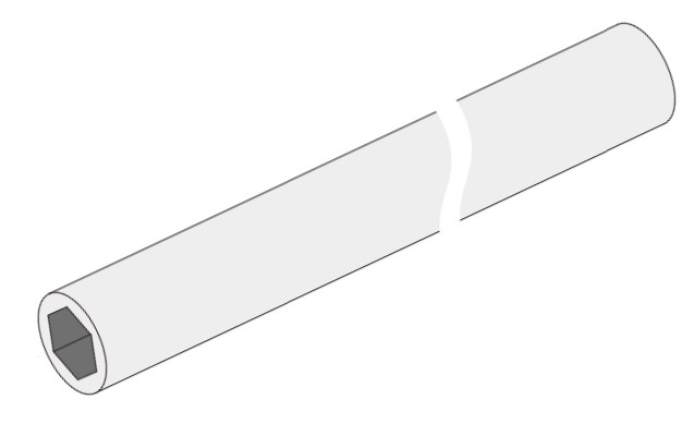 A1942 OPK PS Bara sincronizare usa armonica L-3000mm