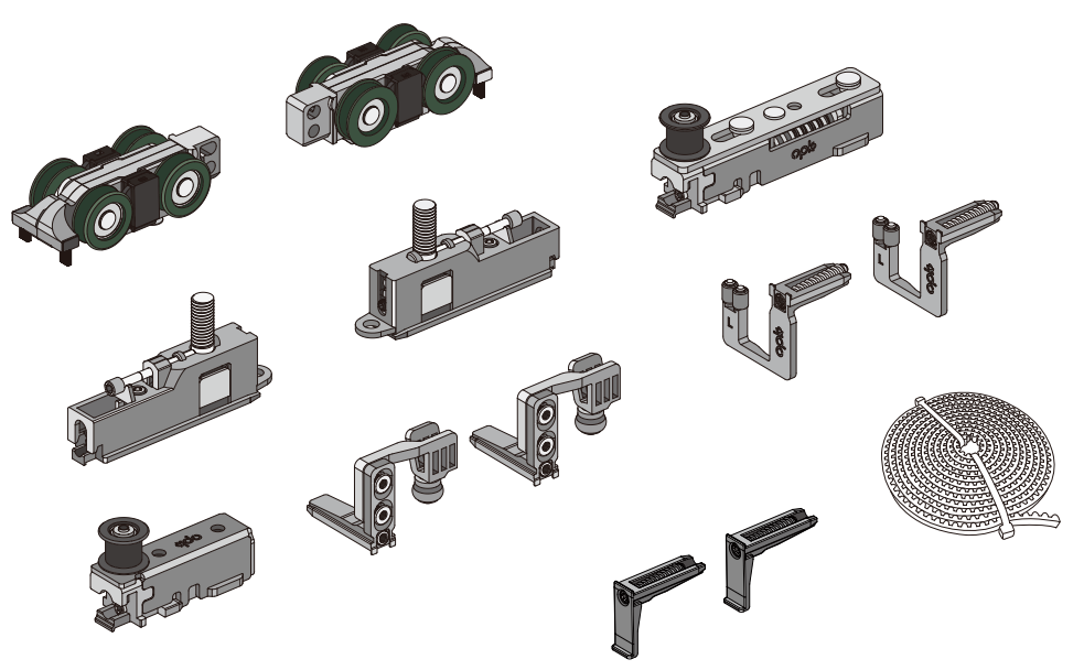 CN122765A OPK PS Set usa mijloc sistem telescopic