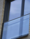 MD-120J-1100 Set profile fixare sticla 16.7-17.5 mm,balcon francez (7016 MAT)
