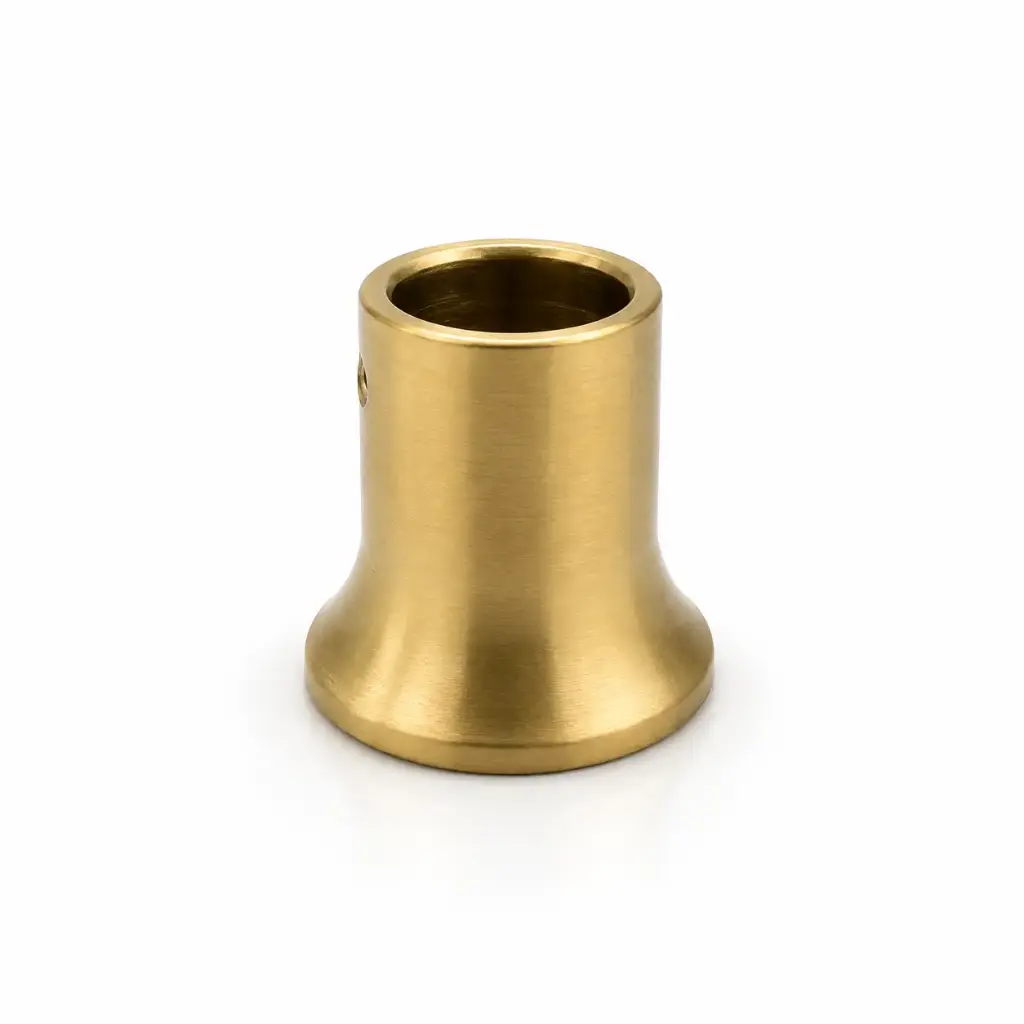 MD 907 SG - Conector stabilizare perete-teava Satin GOLD