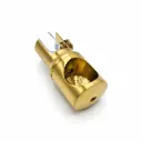 MD 914A SG - Conector stabilizare teava-sticla Satin GOLD (inchis)