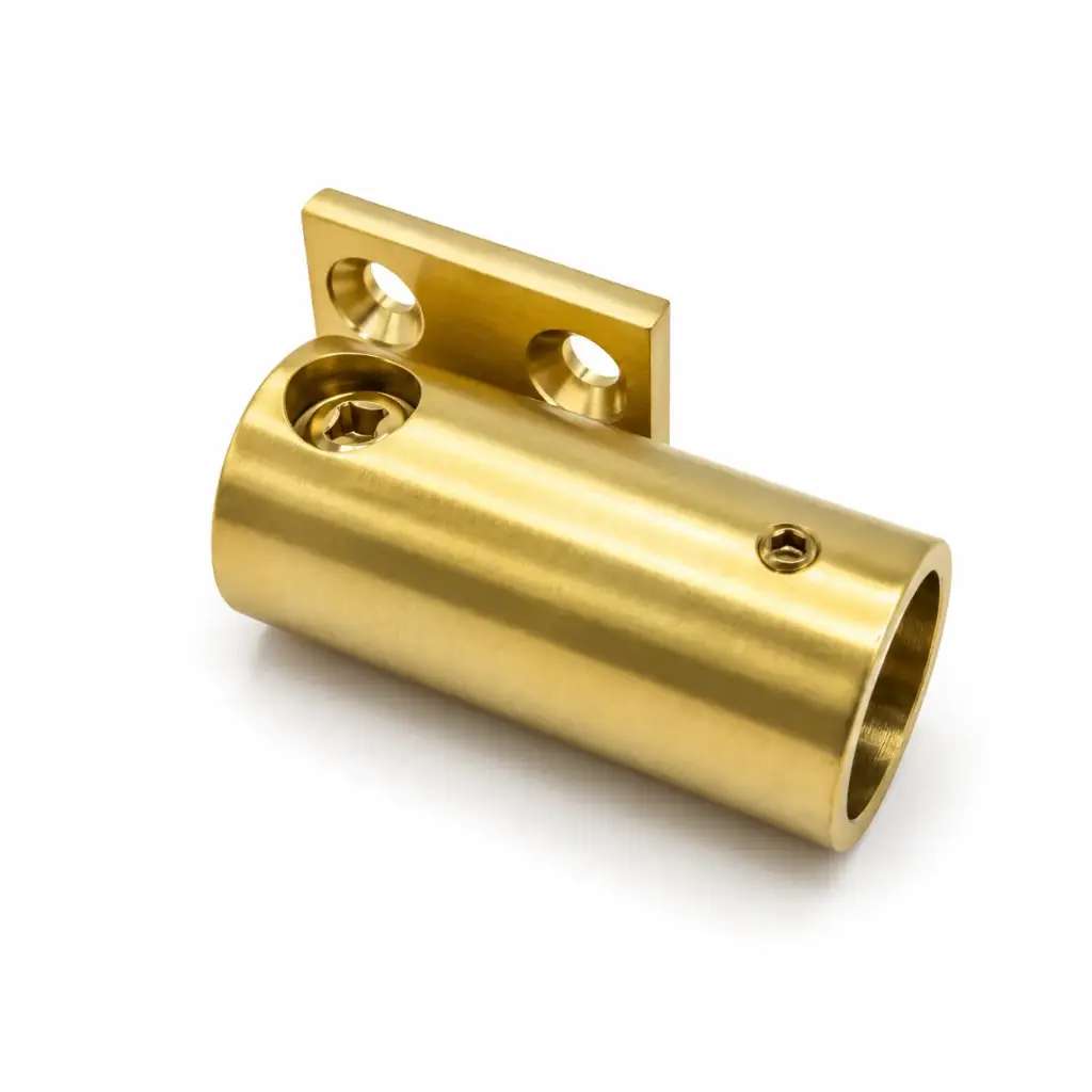 MD SC-10 SG - Conector stabilizare perete-teava reglabil Satin GOLD