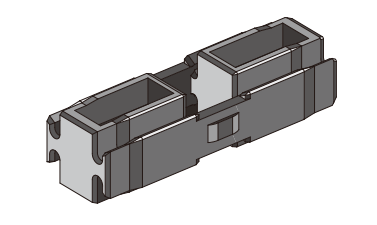 A514 OPK PS Clips din plastic pentru alinierea sinelor de culisare FD 45mm