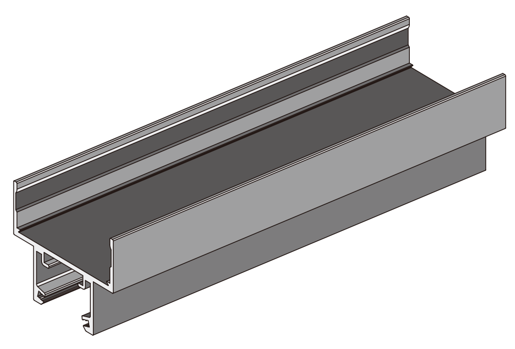 A208-40 OPK PS FG Profil capac lateral central tip B