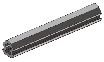 A419 OPK PS Garnitura pentru profil intermediar sistem telescopic