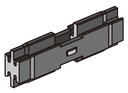 A501 OPK PS FG Clips din plastic pentru alinierea sinelor de culisare 40mm