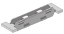 A502 OPK PS Clips din plastic pentru atasarea capacului inferior de sina