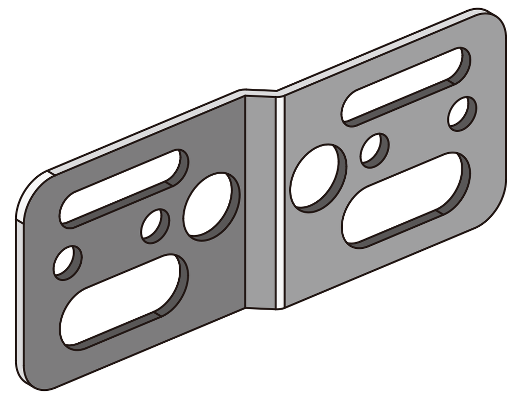 A504 OPK PS Brida fixare profil de extensie toc