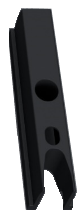 Capac plastic de capat SLIDER NEXT 08/10mm