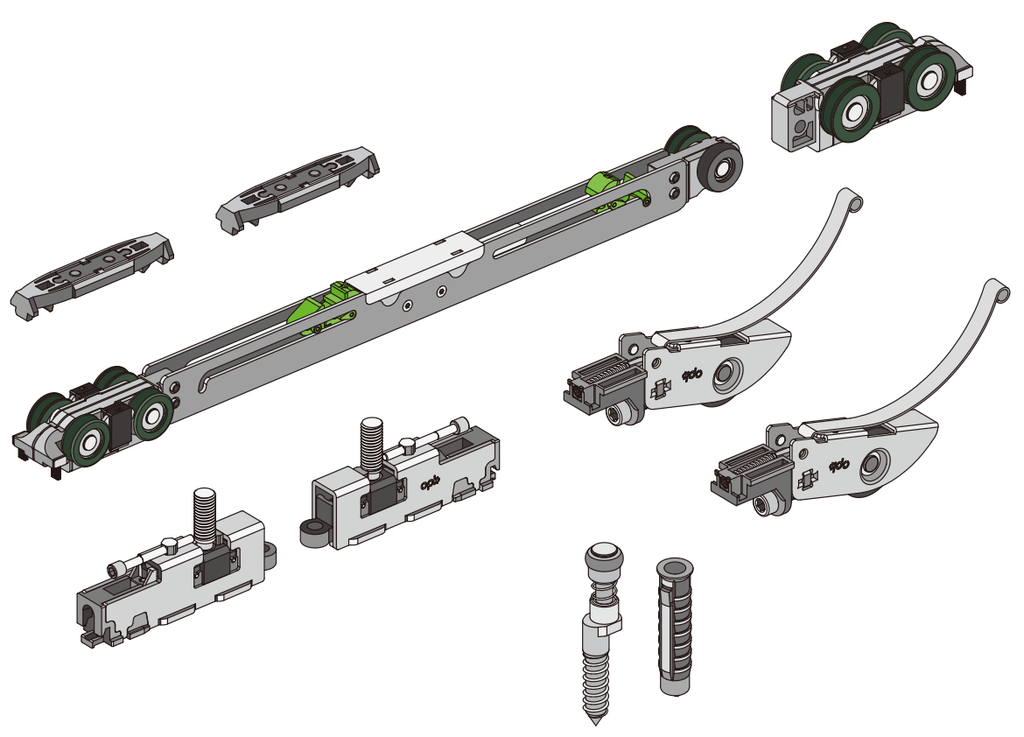 CN122669B OPK PS Set usa aditionala sistem telescopic