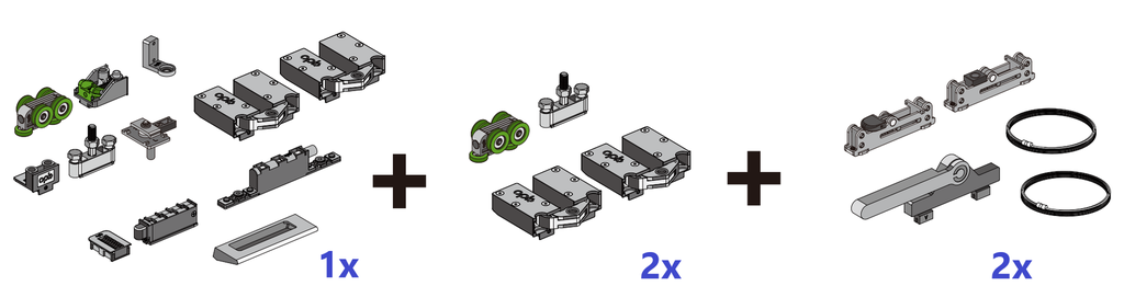 CN122744A OPK PS Sistem armonic, pentru 3+0.5 uși
