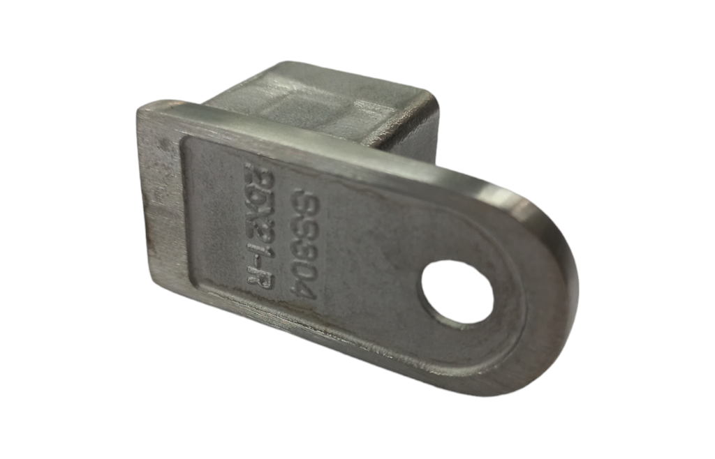 Flansa perete cu prindere de DREAPTA pt Mana curenta inox 25.4x21x14 SSS