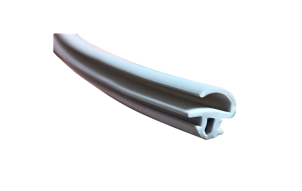 Garnitura V TPE-TX 143 GRI pentru profil toc sticla 34x47/50