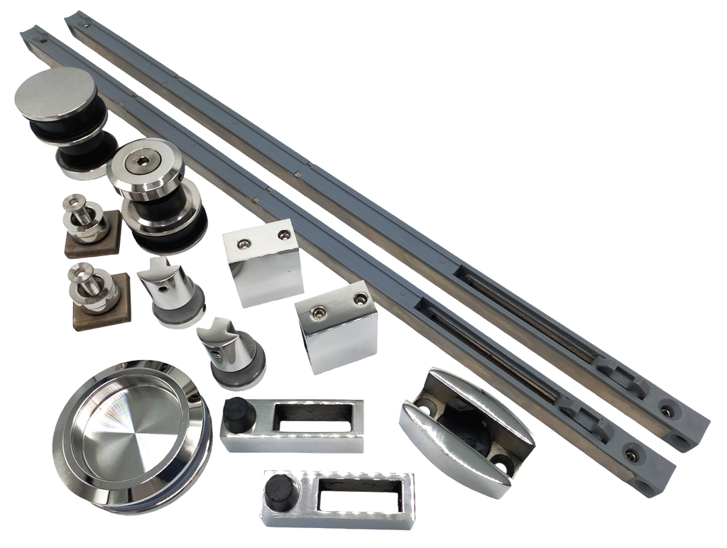 KIT SHOWER SLIDING WITH PANEL FIX (PSS + SOFT-CLOSE)