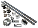 Kit dus glisant cu panou fix (PSS + softclose)
