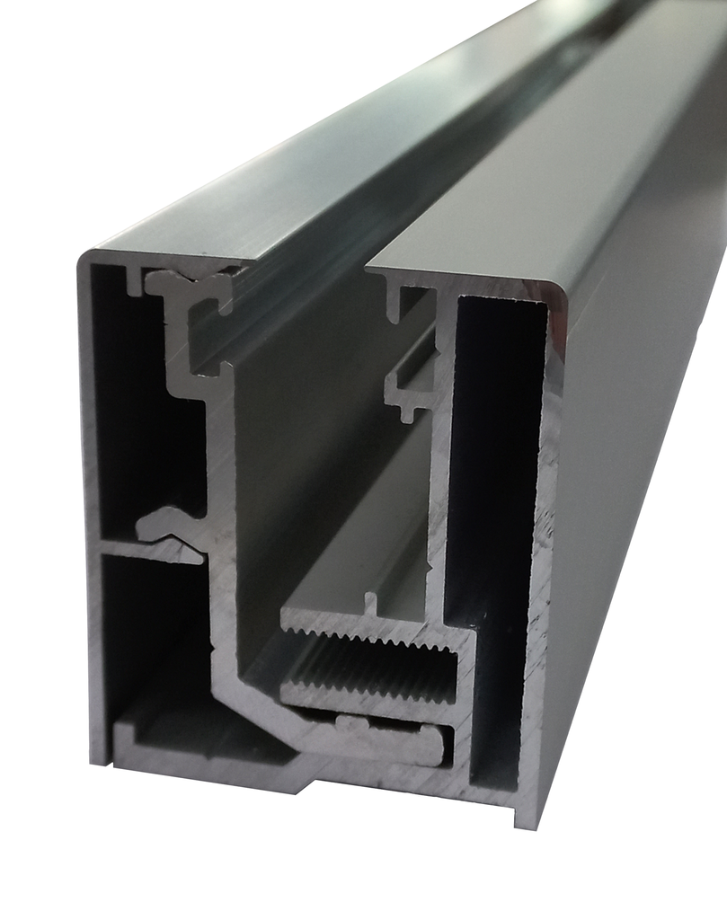 KP50 Profil perimetral prin strangere 50x40mm ANODIZAT