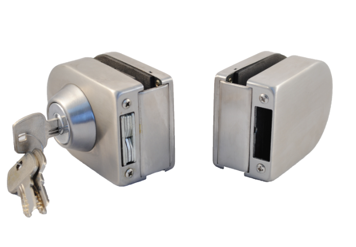 MD 011S -1 SSS - Incuietoare sticla-sticla cheie unilateral   SSS