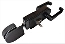 MD 012B BLACK Set Incuietoare usa toc aluminiu + contraplaca sticla BLACK