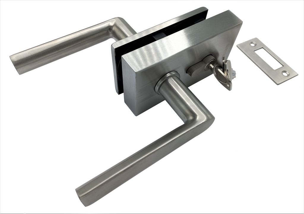 MD 012S Mini SSS Incuietoare usa toc + contraplaca perete SSS
