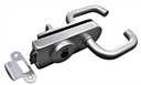 MD 012W Incuietoare usa toc cu indicator, aluminiu ANOD