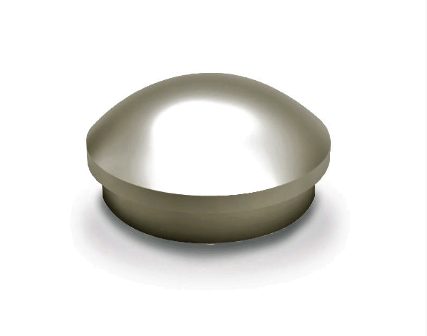 MD 01-54 Dop de capat mana curenta aluminiu BRONZ (diam 30)